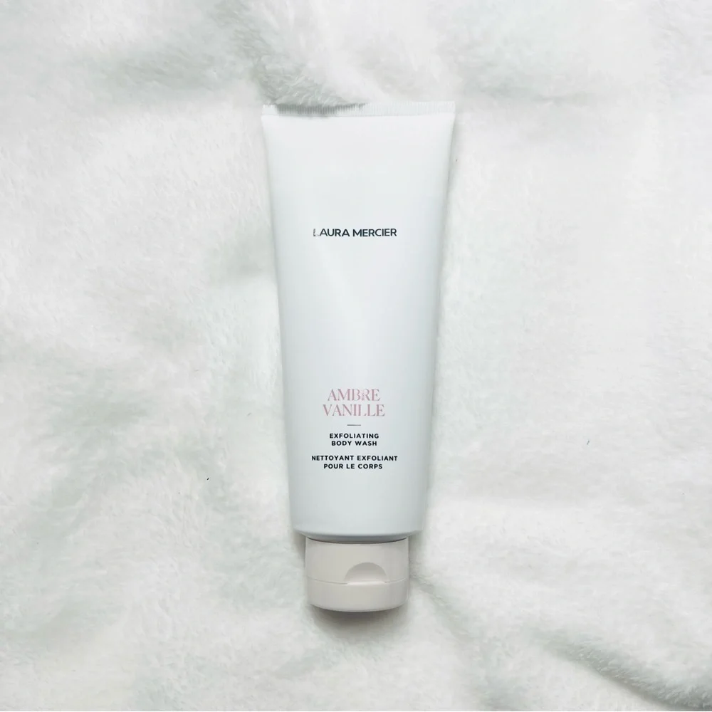 Laura Mercier Ambre Vanille Exfoliating Body Wash - NIB Sealed